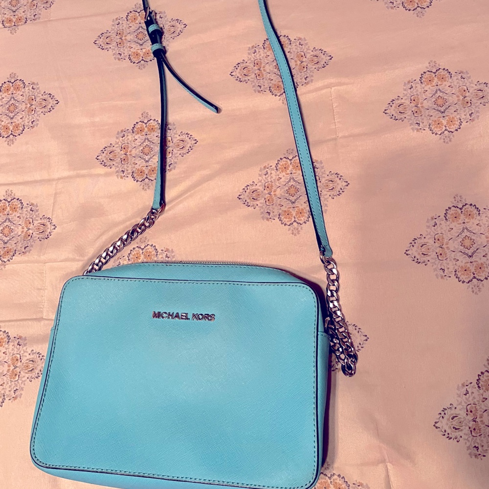 Bright Blue Michael Kors Shoulder Bag